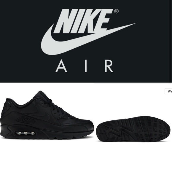 Nike AIR MAX M-90 Black on Black 💕